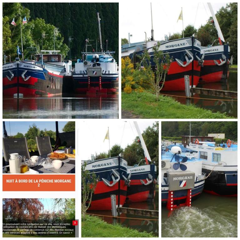 Fotografie z fotogalerie ubytování Péniche Morgane 2 chambre d'hôtes v destinaci Cambrai