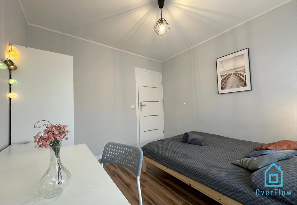 Posteľ alebo postele v izbe v ubytovaní Vintage room