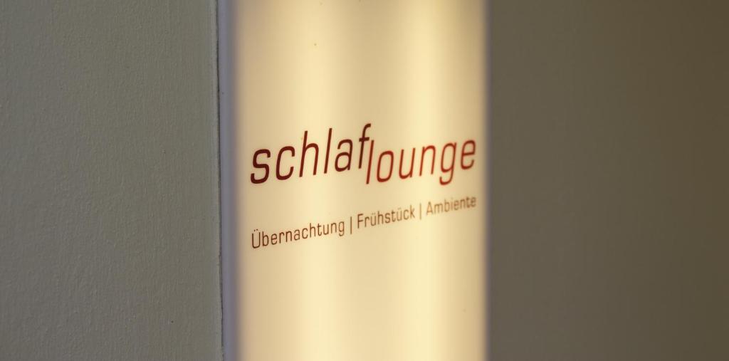Certifikát, hodnocení, plakát nebo jiný dokument vystavený v ubytování Schlaflounge