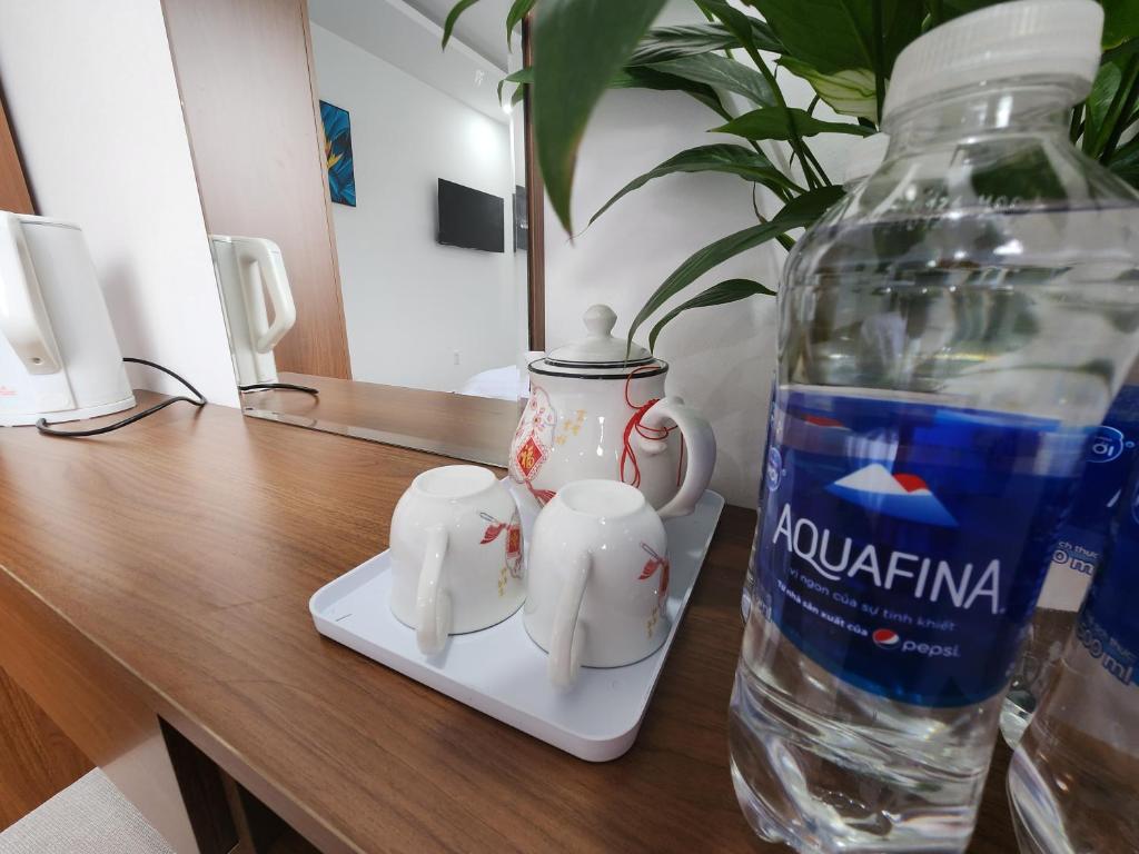 Nápoje v ubytování Happy Bun Hotel Da Lat