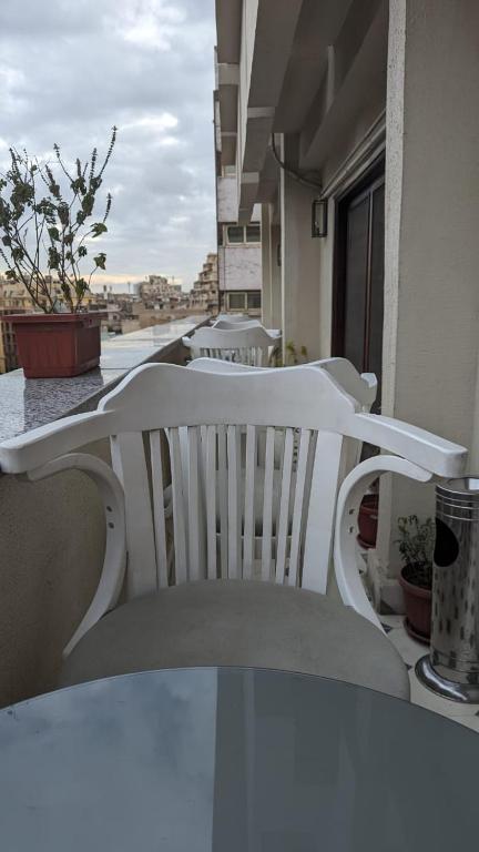 Balcó o terrassa a Eileen Hotel Cairo