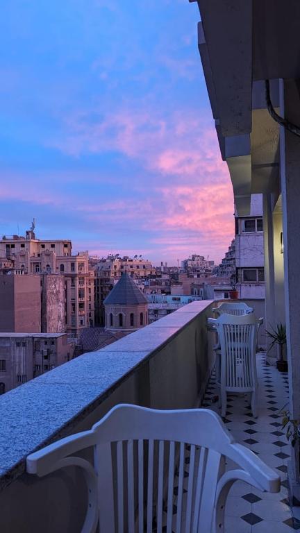 Balcó o terrassa a Eileen Hotel Cairo