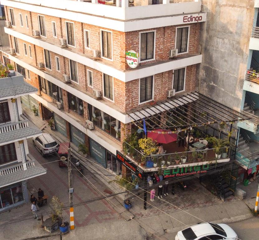 Budova, kde se hotel nachází