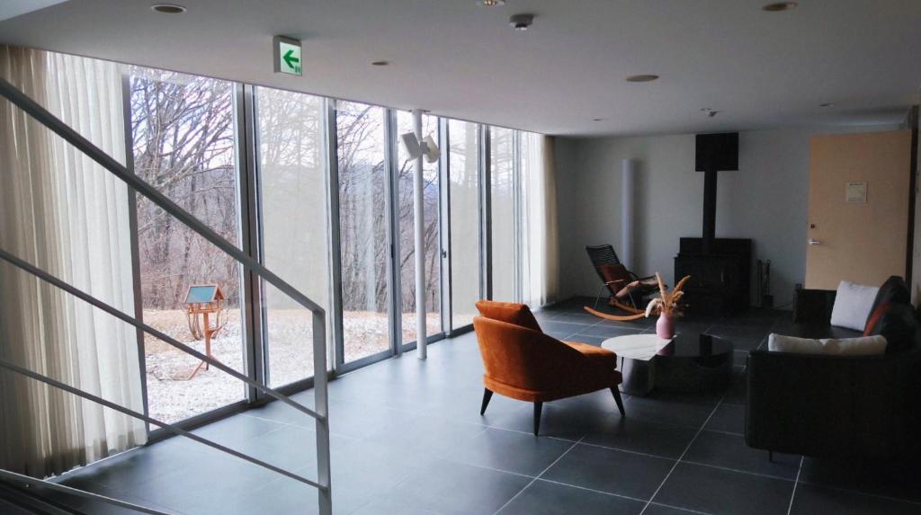 Posezení v ubytování Karuizawa Tennku Hotel & Resort