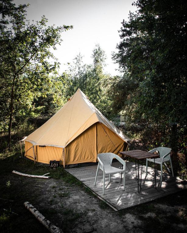 raus und gut Glamping am Gräbendorfer See - Double Room With Terrace
