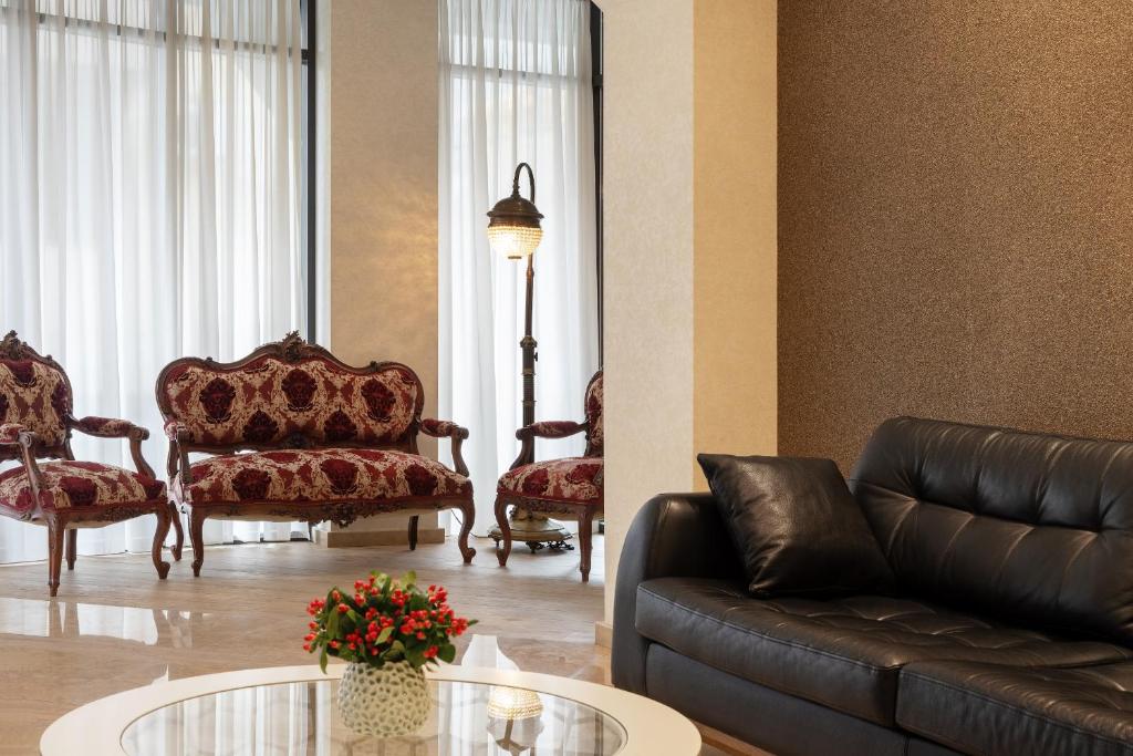 Posezení v ubytování Sephia Hotel