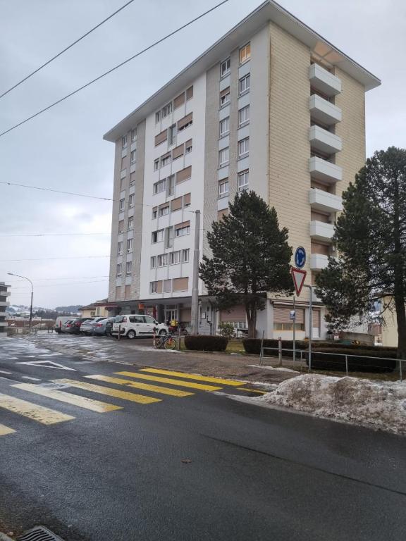 Budova, kde se apartmán nachází