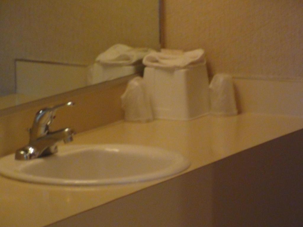 Koupelna v ubytování Royal Motor Inn