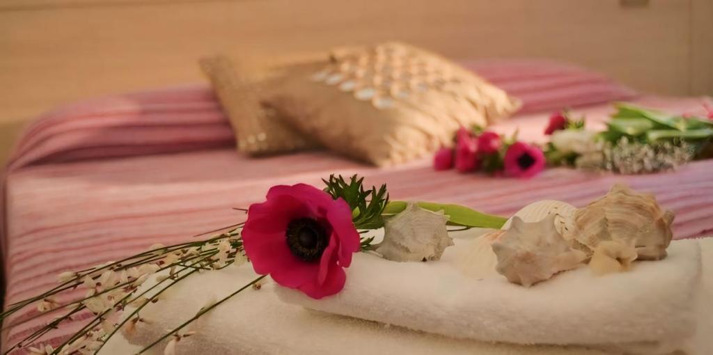 Postel nebo postele na pokoji v ubytování Hotel Baltic