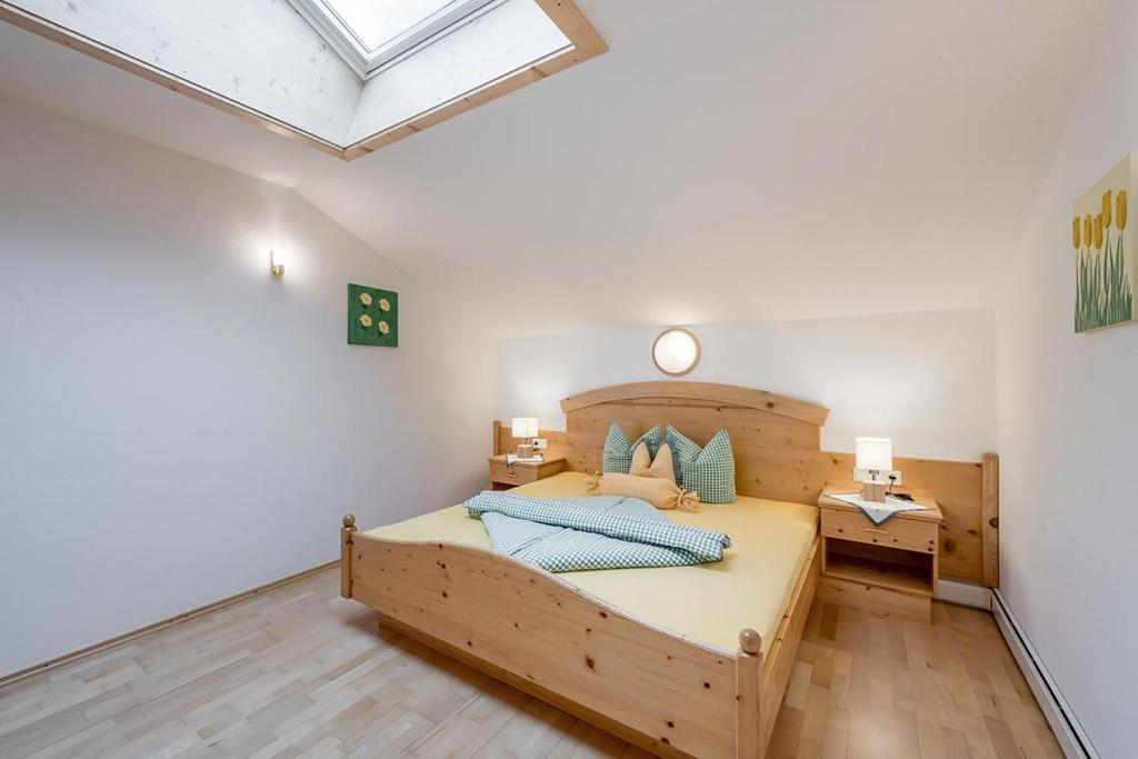 Postel nebo postele na pokoji v ubytování Appartement Breitlehn
