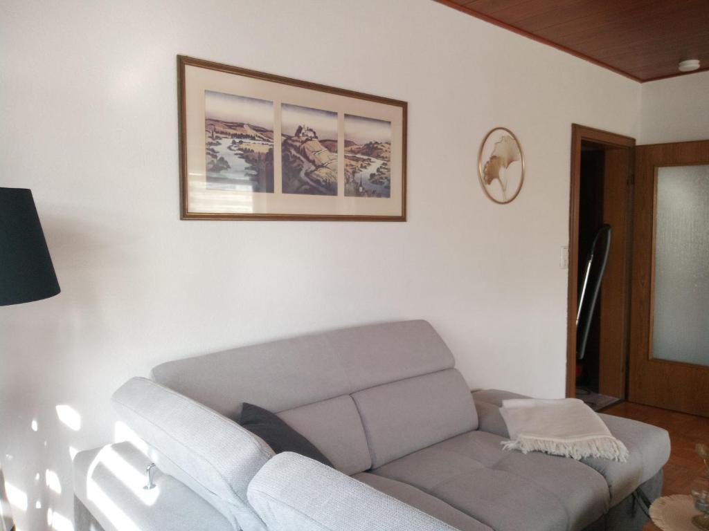 Posezení v ubytování Ferienwohnung Schwalbennest