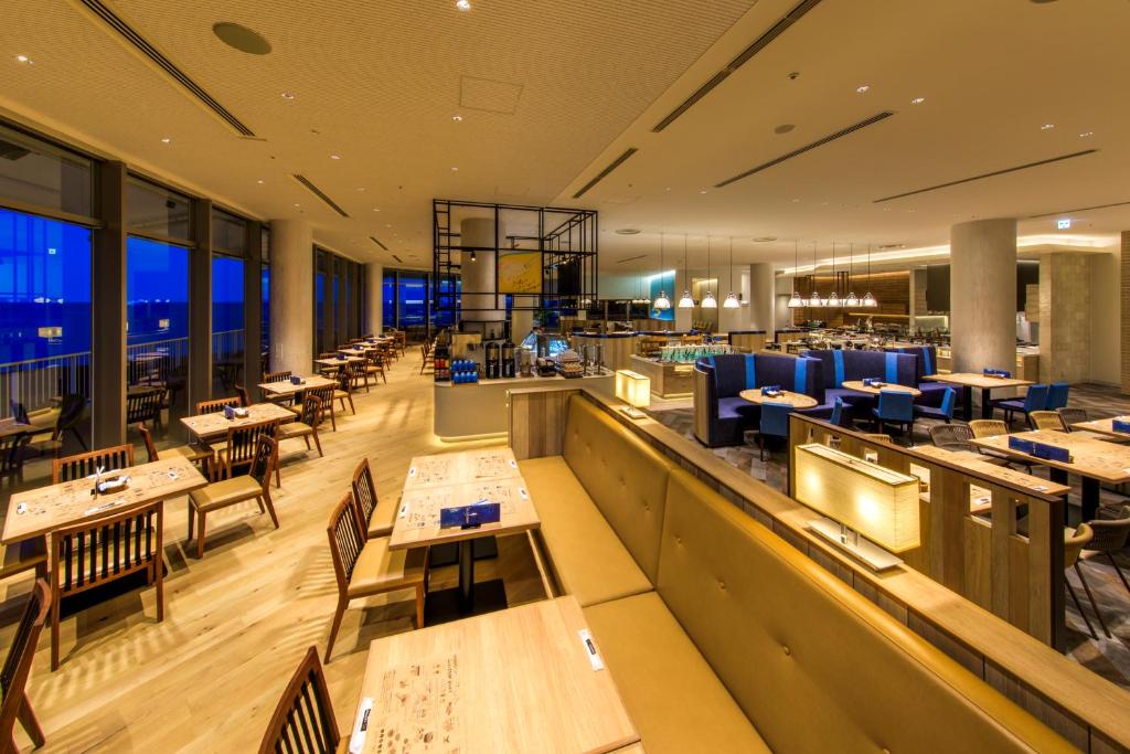 Veitingastaður eða matsölustaður á Atami Korakuen Hotel