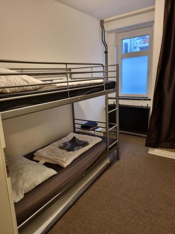 Postel nebo postele na pokoji v ubytování Paulibude