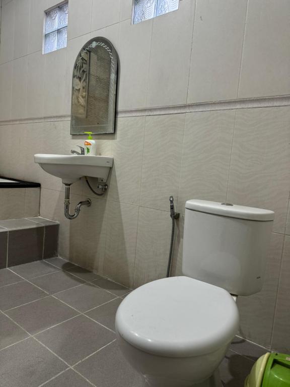 Koupelna v ubytování Nua House