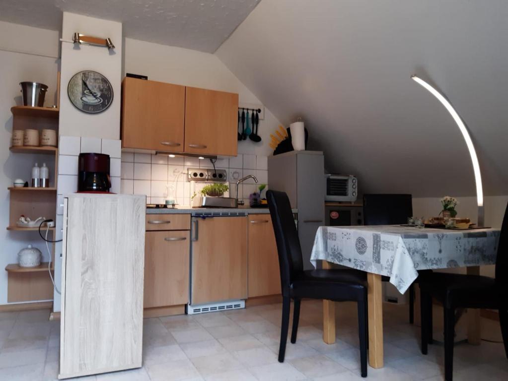 Kuchyň nebo kuchyňský kout v ubytování Haus Gori