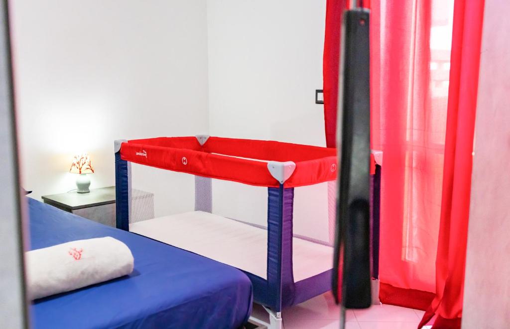 Letto o letti in una camera di !!! 2 MIN DALLA SPIAGGIA !!! - Casa Vacanze Coralli