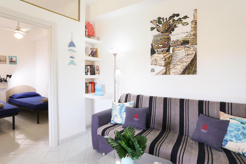 Area soggiorno di !!! 2 MIN DALLA SPIAGGIA !!! - Casa Vacanze Coralli