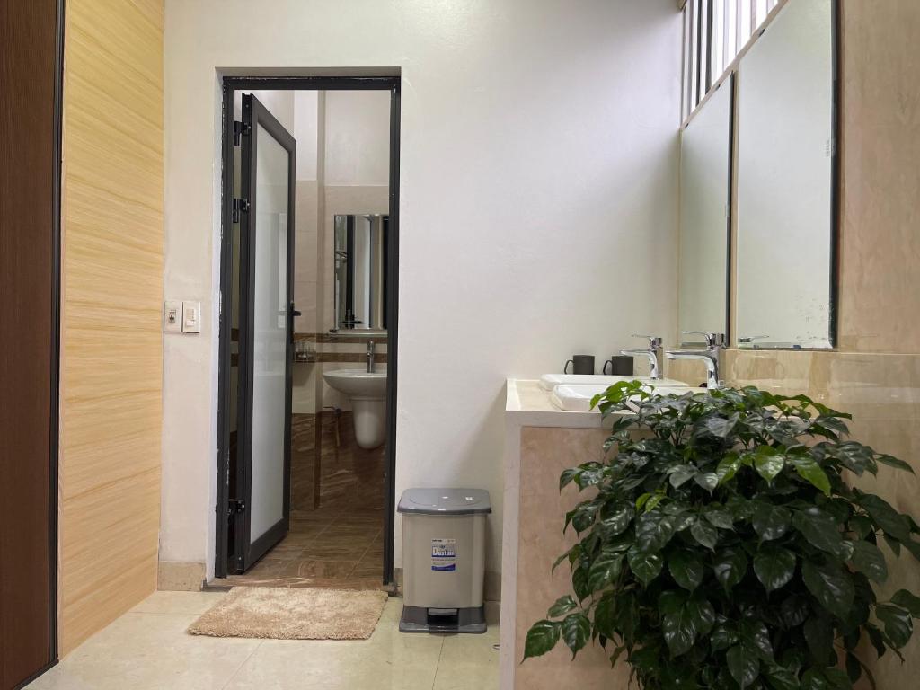 Koupelna v ubytování Nhật's Sapa Central Hostel
