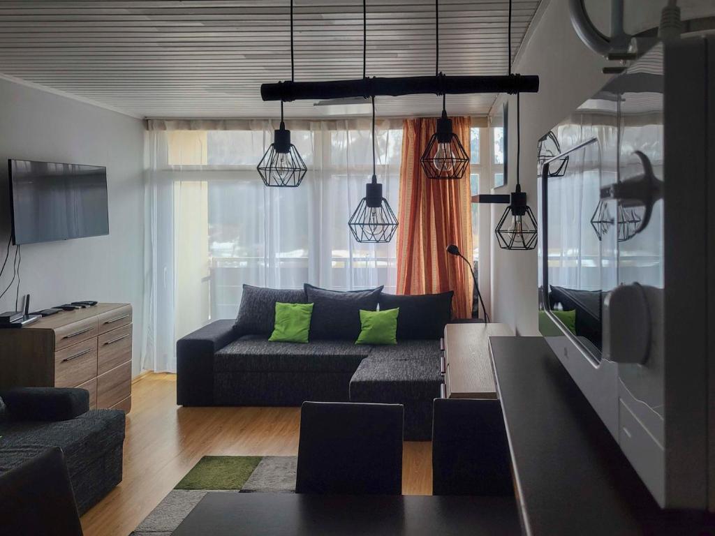 Posezení v ubytování Grimming view Apartment