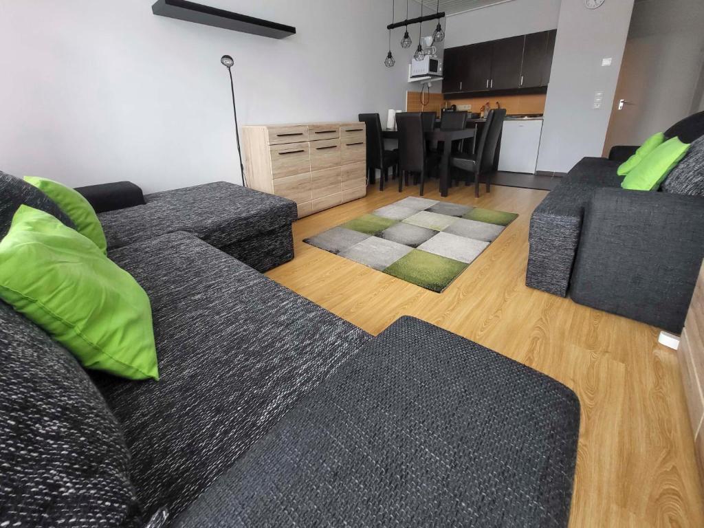 Posezení v ubytování Grimming view Apartment