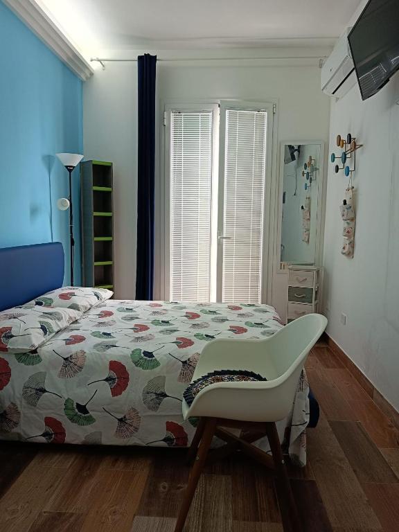 Postel nebo postele na pokoji v ubytování B&B Salvo e Terry