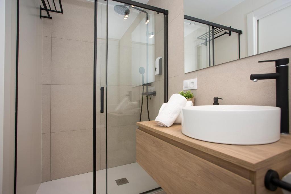 Kúpeľňa v ubytovaní Poeta Llombart Apartment