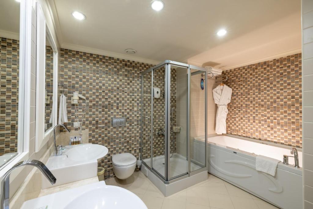 Koupelna v ubytování Crystal De Luxe Resort & Spa - All Inclusive