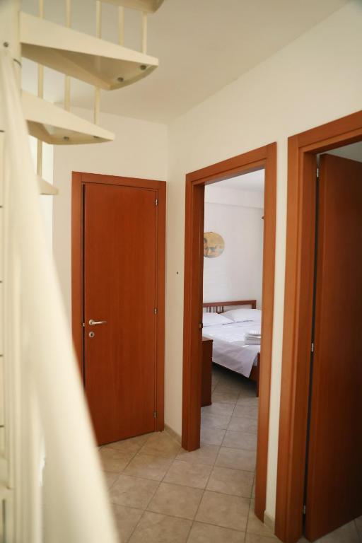 Postel nebo postele na pokoji v ubytování Verande