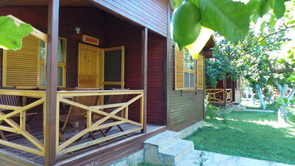 Zahrada ubytování Mercan Bungalow