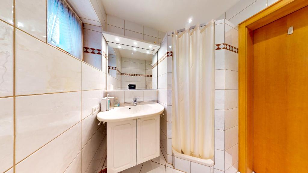 Koupelna v ubytování Ferienwohnung Dorian