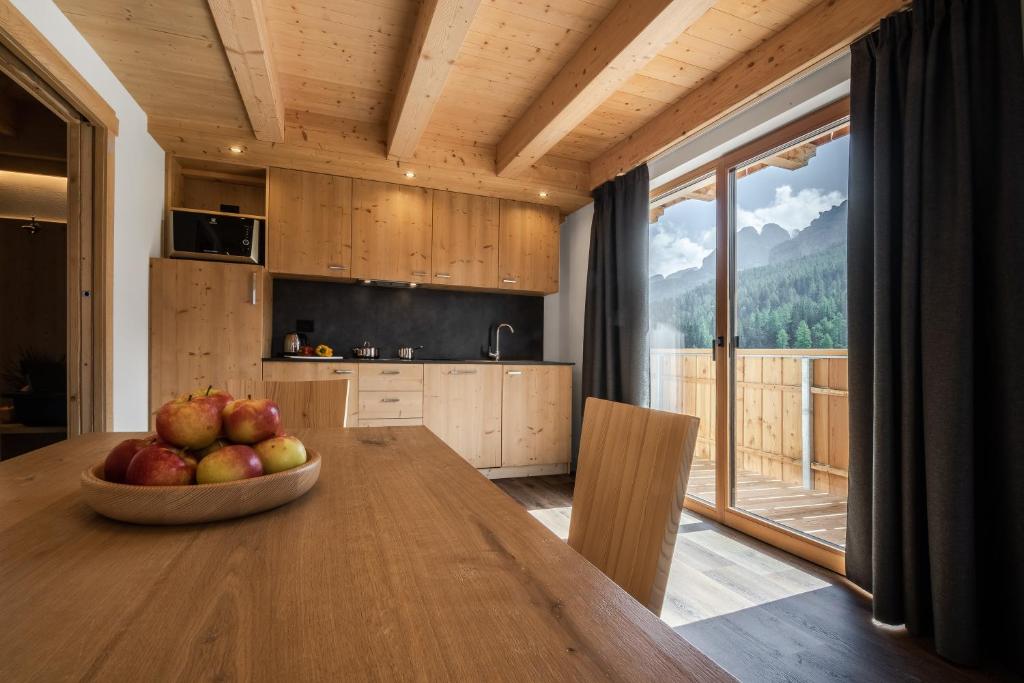Kuchyň nebo kuchyňský kout v ubytování Chalet Alpenrose