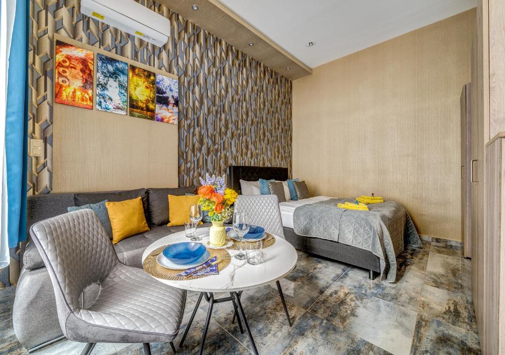 Budapest Magic Blue in Downtown - Apartamento De Estudio
