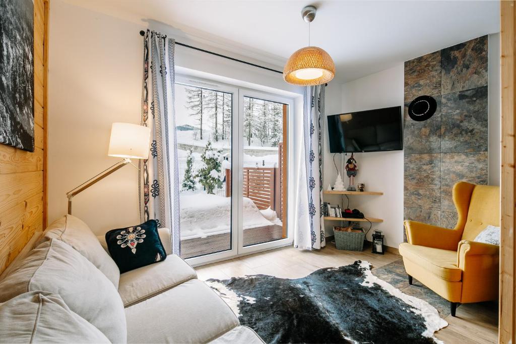 Posedenie v ubytovaní Apartamenty Biatlonowe