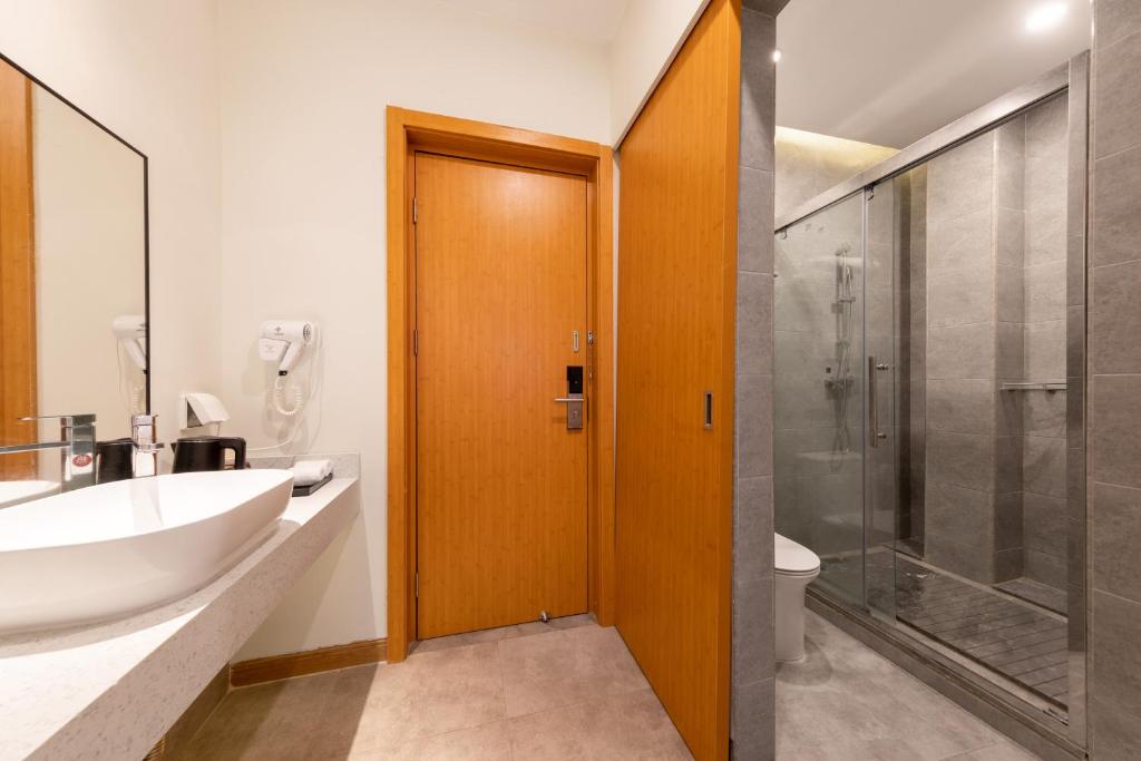 Koupelna v ubytování Xana Lite Hotel - Guangzhou Fangcun Huadiwan Metro Station