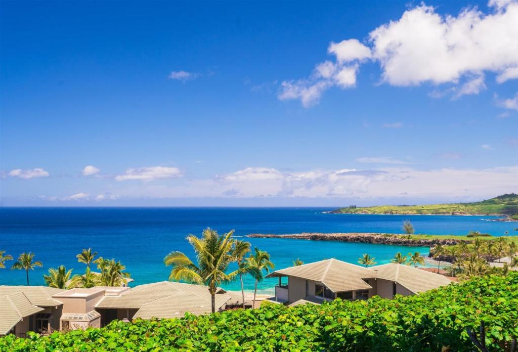 a view of the ocean from a resort at 2914 Ridge in Kahana
