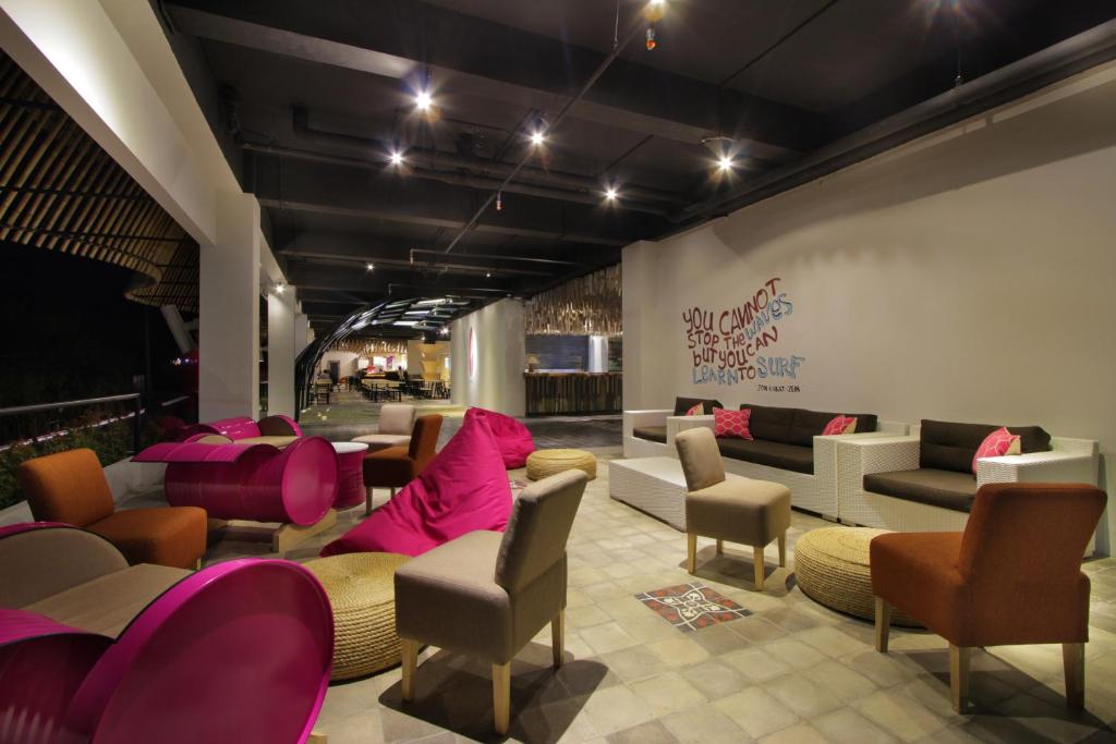 Posezení v ubytování Koa D Surfer Hotel