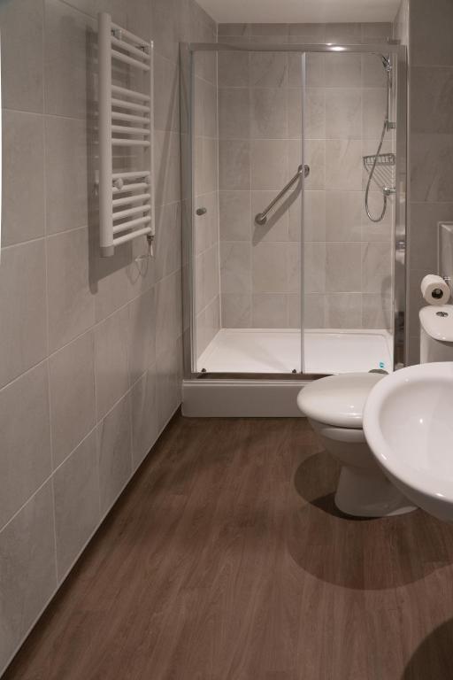 Koupelna v ubytování Croit Anna Hotel