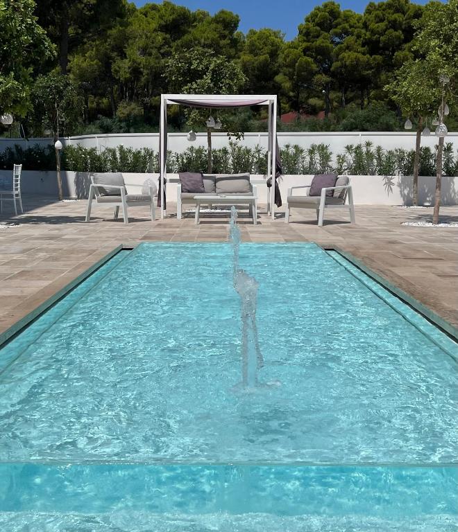 Bazén v ubytování Hotel Gargano nebo v jeho okolí