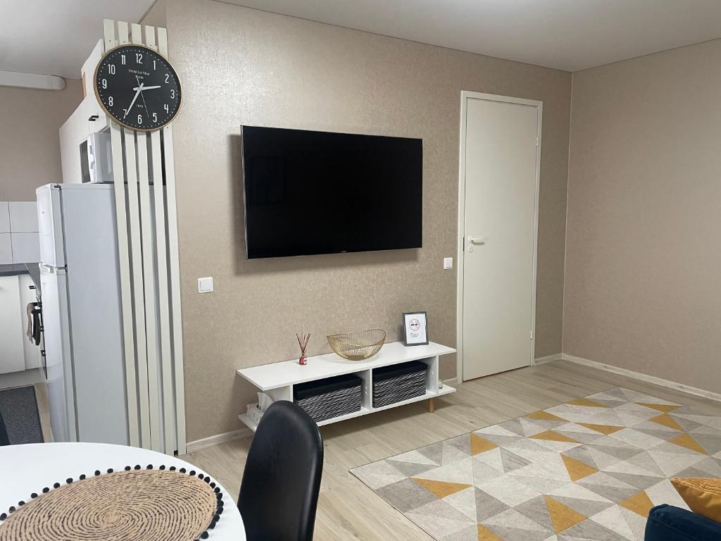 TV a/nebo společenská místnost v ubytování Like a home Voidu