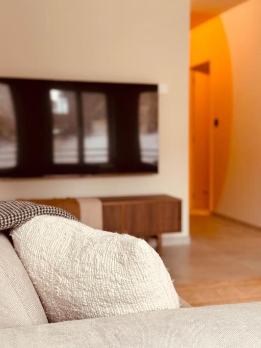Postel nebo postele na pokoji v ubytování New ! Superbe Studio - Déco Capri Dolce Vita