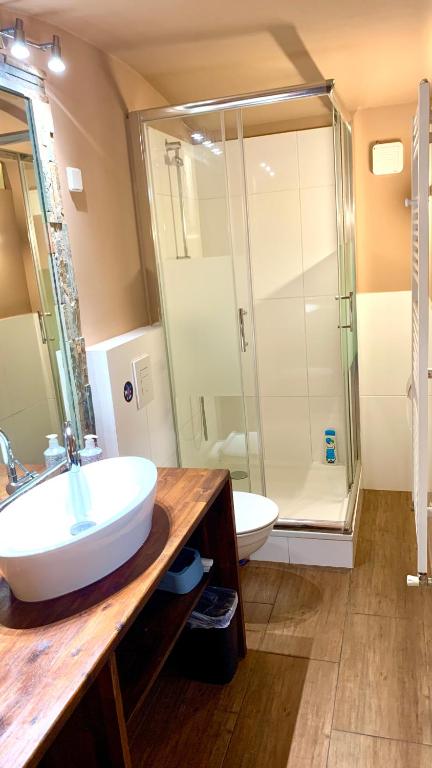 Kúpeľňa v ubytovaní Centrally located Apartment Vienna included Netflix