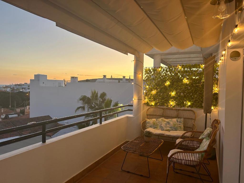 Un balcon sau o terasă la Precioso Apartamento, luminoso, equipado