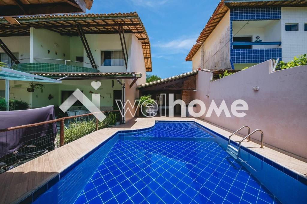 Piscine de l'établissement Casa a 5 min da Praia de Guarajuba, na Bahia ou située à proximité