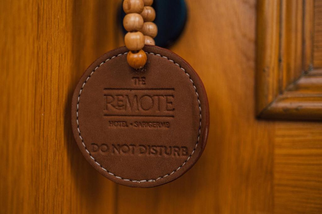 Certifikát, hodnocení, plakát nebo jiný dokument vystavený v ubytování The Remote Hotel