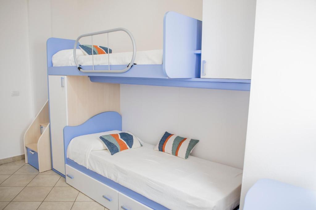 Postel nebo postele na pokoji v ubytování Blue Vista