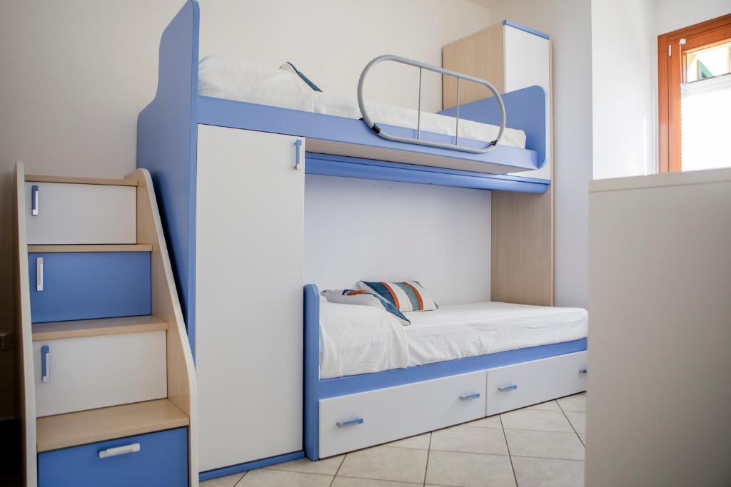 Postel nebo postele na pokoji v ubytování Blue Vista