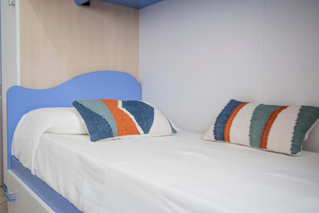 Postel nebo postele na pokoji v ubytování Blue Vista