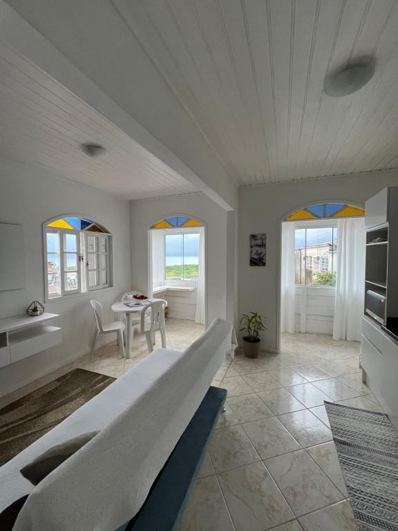 Posezení v ubytování Casa c/ bela vista para Baía Sul