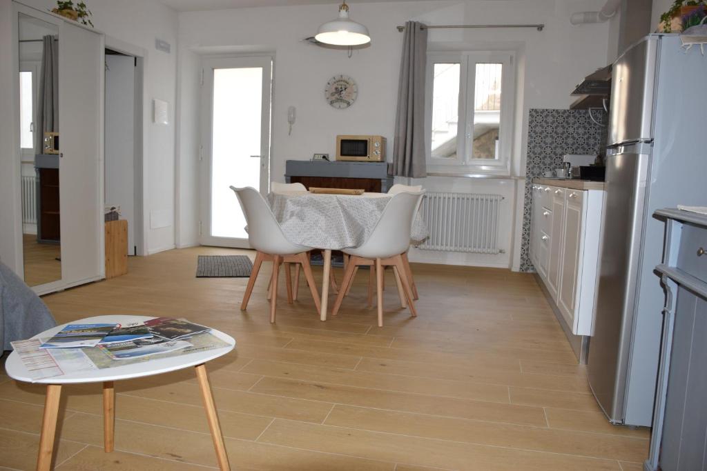 Kuchyň nebo kuchyňský kout v ubytování Casa Fornace