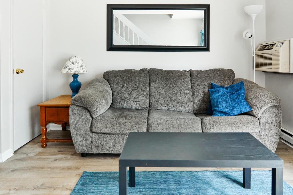 Χώρος καθιστικού στο Palm Villa @ The Reef